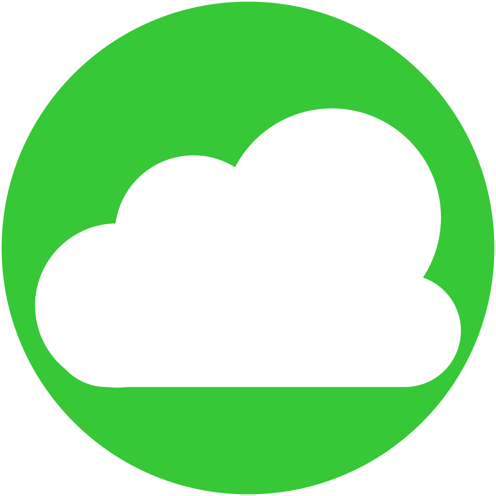 OnlineLabels Clip Art Cloud  Icon 
